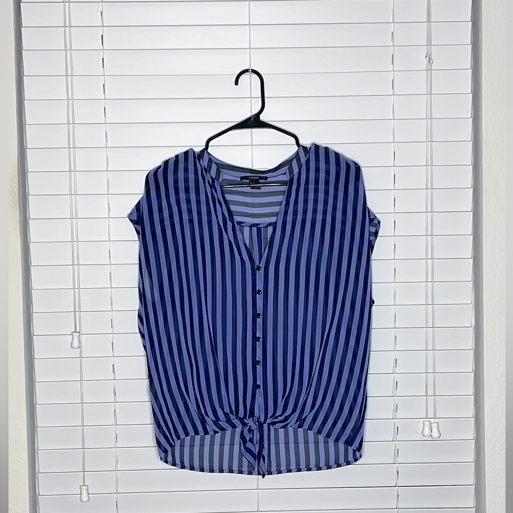 Stripe blouse size M